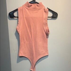 High neck bodysuit